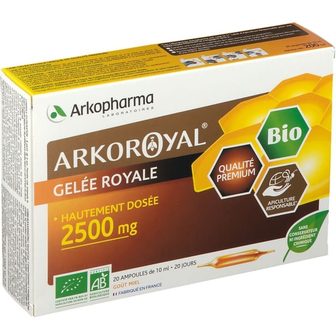 Arkoroyal Koninginnenbrij 2500mg Bio 20 Ampoules