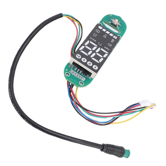 Displaypaneel Geschikt voor Xiaomi 4 Ultra Elektrische Scooter Dashboard Bedieningsscherm Bluetooth Circuitbord black