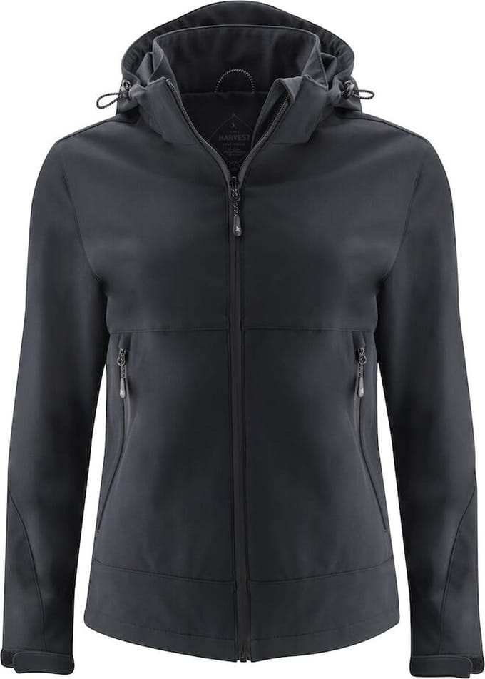James Harvest SOFTSHELL LODGETOWN WOMAN 2121040 - Zwart - M