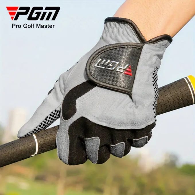 Bovista Golfhandschoenen - Golf Accessoires - Handschoen AntiSlip - Heren - Links - Wit - Maat L