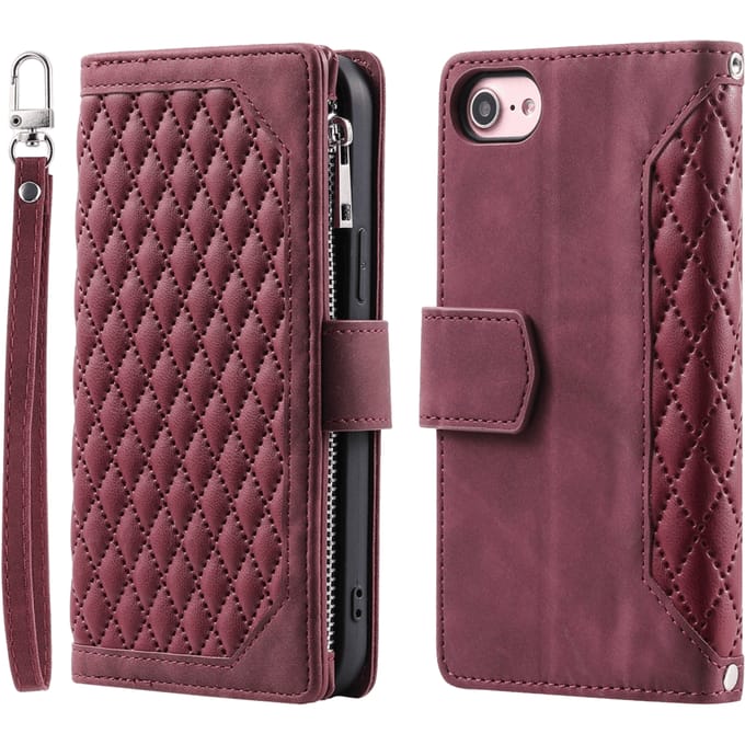 TwoTone Apple iPhone 16e/17e Wallet Hoesje Rood