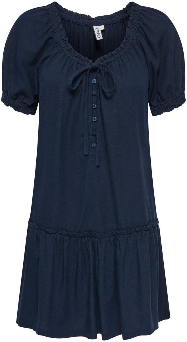 ONLY - ONLGOA SS LINEN SHORT DRESS CC PNT - Meisjes - Mini jurken