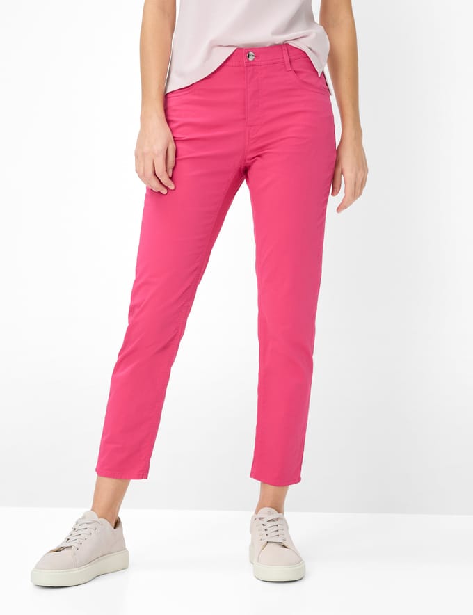 Brax Dames Jeans  Style MARY S RASPBERRY SORBET, roze, maat 44L