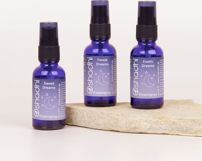 Kussenspray 'Exotic Dreams' (ook voor bedlinnen), Oshadhi, 30 ml