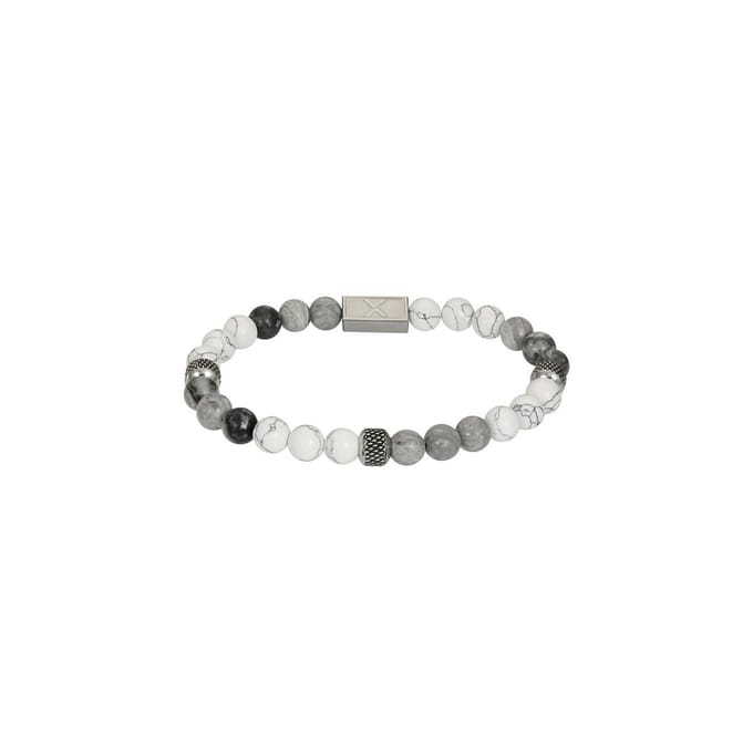 iXXXi Men-Tyme-Zilverkleurig-Heren Armband