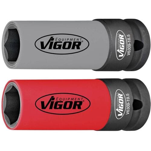 Vigor V6309 V6309 Slagadapterset Metrisch 1/2 (12,5 mm)