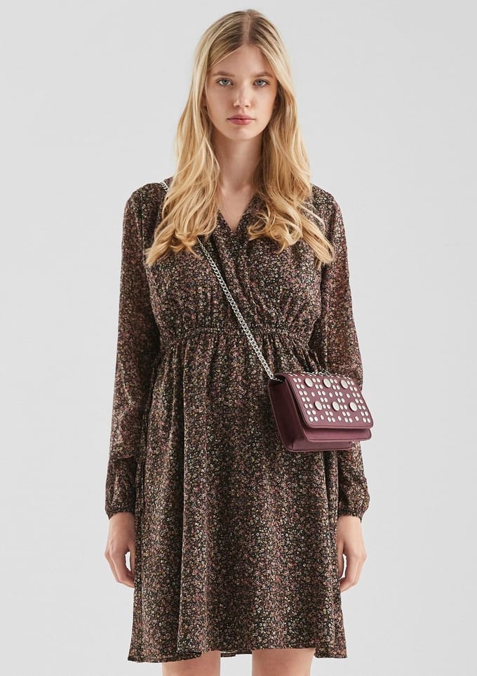 Vrouwen jurk met volledige print QS