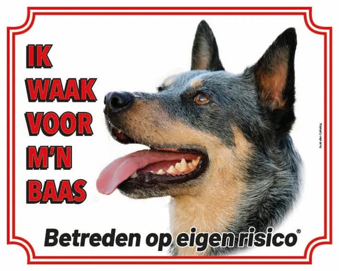 Australian Cattle Dog Waakbord