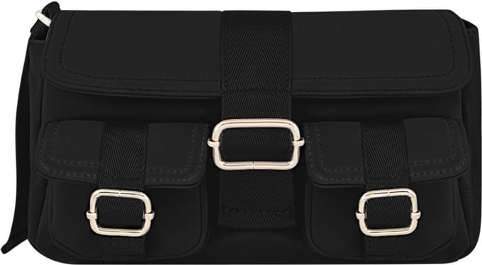 Cargo Schoudertas - Dames - Zwart - Cute Design - Compacte Handtas