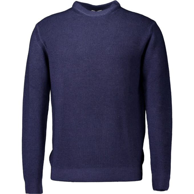 Gentiluomo Round Ls Truien Blauw K1082-248