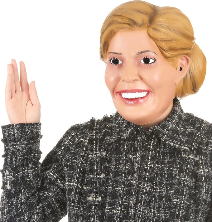 Vegaoo - Koningin Maxima masker voor volwassenen