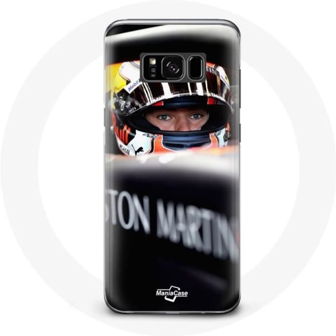 Coque pour Samsung Galaxy S8 Formule 1 Max Verstappen Pilote automobile
