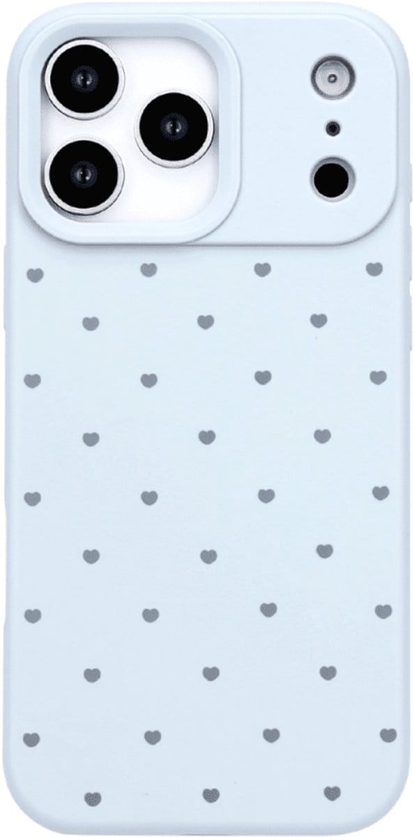 Cityhoesje - Backcover hoesje - Silicone - iPhone 17 Pro - Blauw
