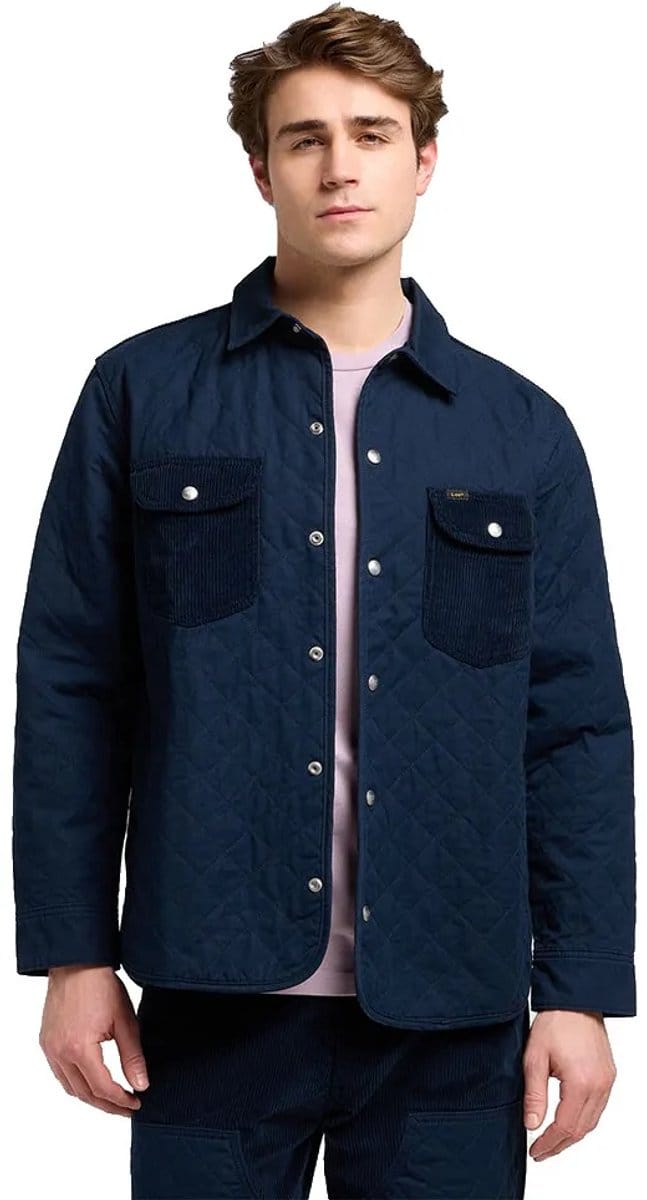 Lee 112371324 Overshirt Blauw M Man