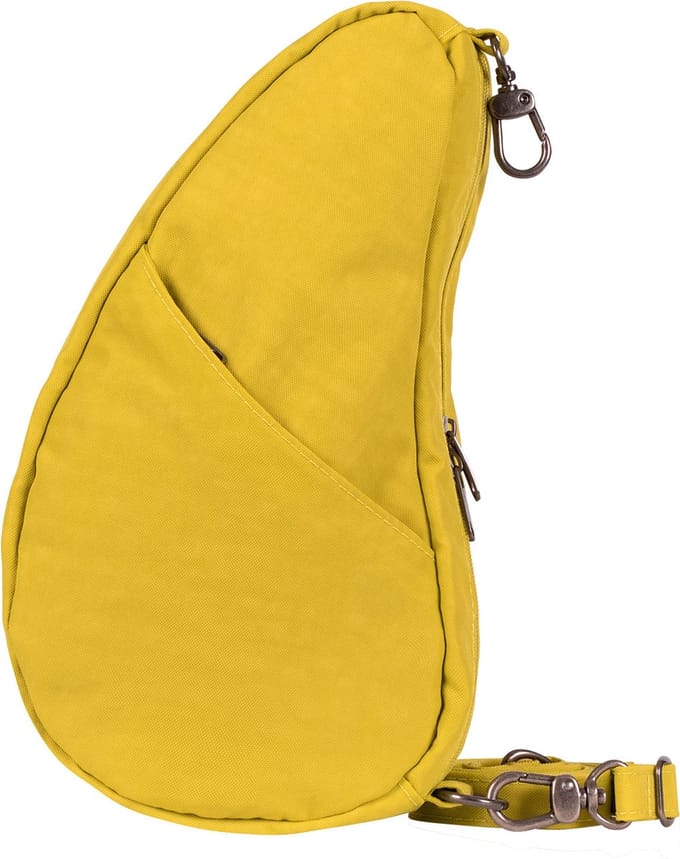 Nomii Healthy Back Bag Baglett Textured Nylon Yuzu