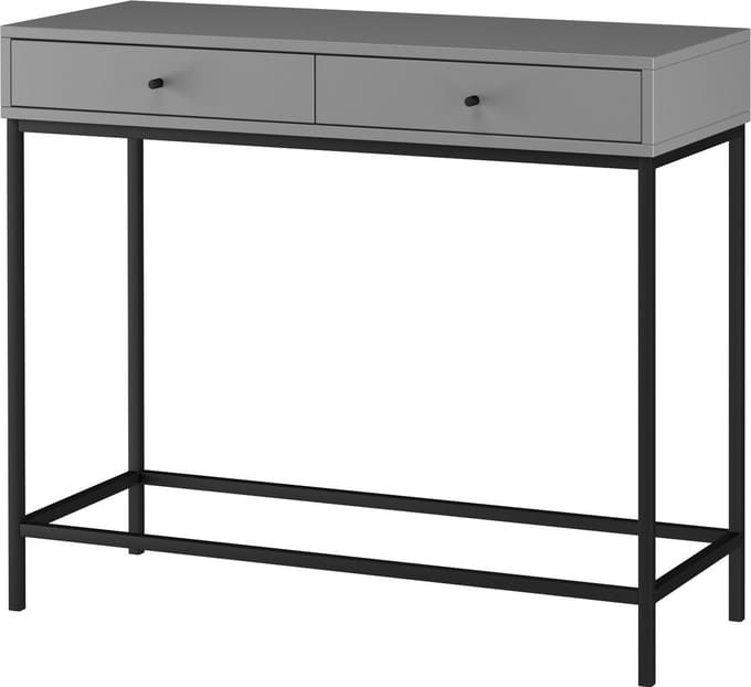 Celine-Consoletafel - 2-laden - Grijs