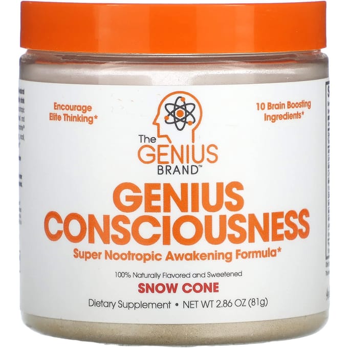 La marque Genius, Genius Consciousness, cône de neige, 2,86 oz (81 g)