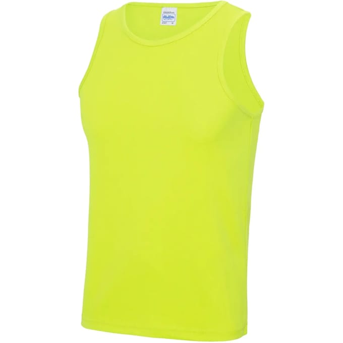 Just Cool Cool Vest JC007 - ELECTRIC YELLOW - M