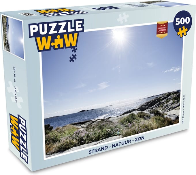 Puzzel Strand - Natuur - Zon - Legpuzzel - Puzzel 500 stukjes