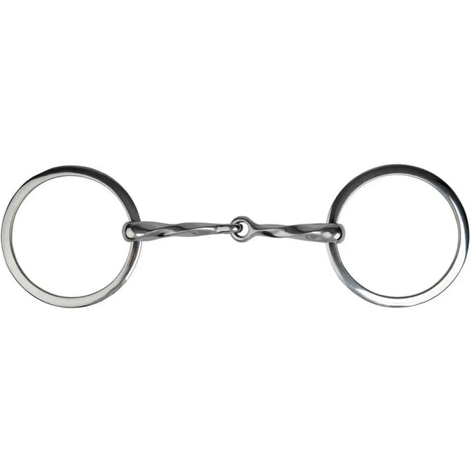 2 ring bit voor gedraaide paarden Metalab Magic System
