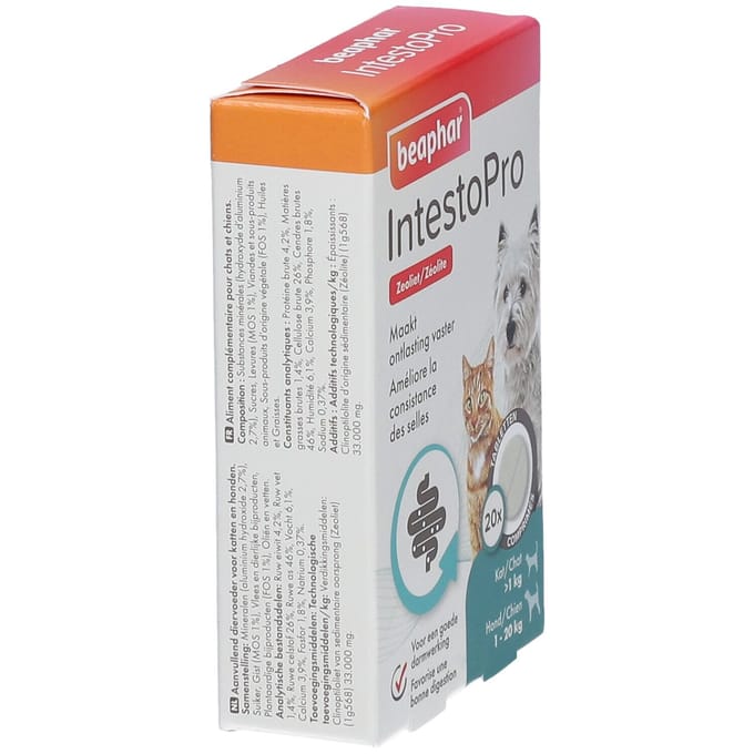Beaphar IntestoPro tabletten kat/hond tot 20kg