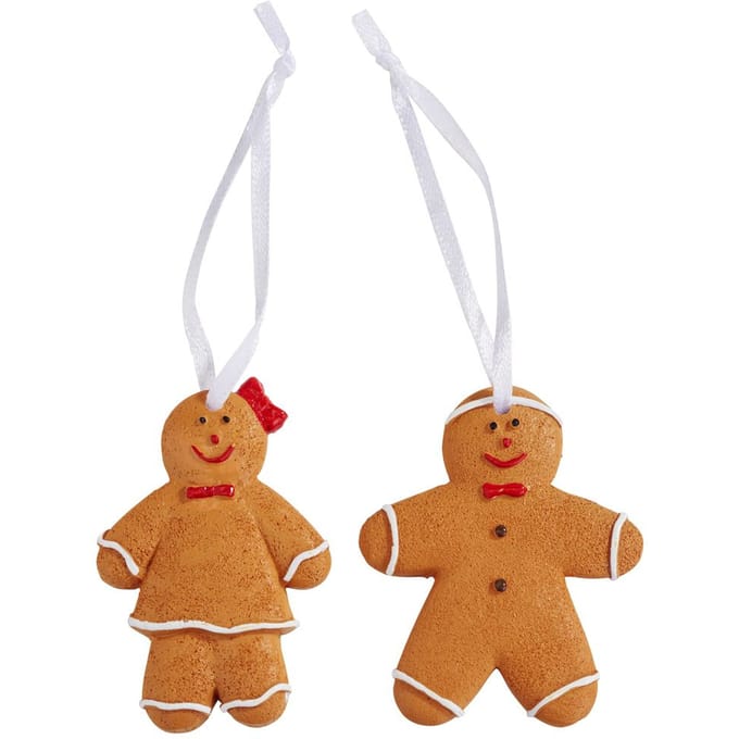 VBS Decoratieve hanger "Peperkoekpaar"