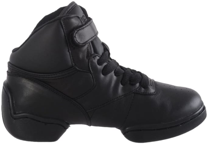 Papillon Danssneakers Splitzool Hoog Model Zwart Maat 44,5