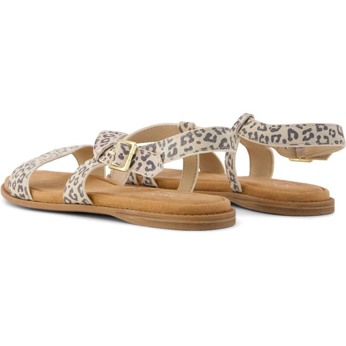TOMS Mar Leren Dames Havermout Sandalen