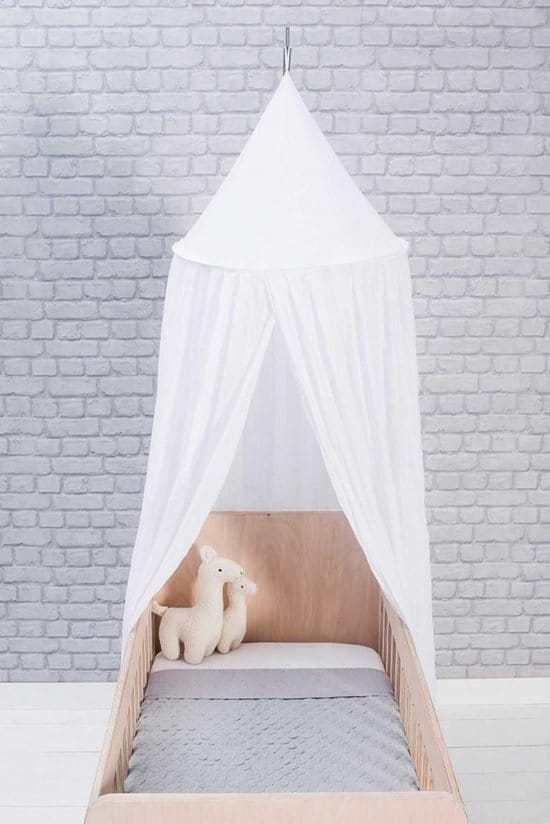 Jollein Klamboe Vintage - 245cm - White