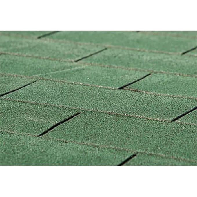 Weka Bitumen Dakshingles Rechthoekig Groen 3m²
