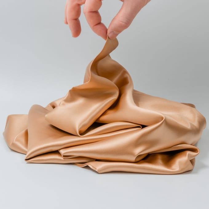 Zijden Kussensloop Desert Nude - 22MM - Silk Heaven - 60x60cm / Hotelsluiting