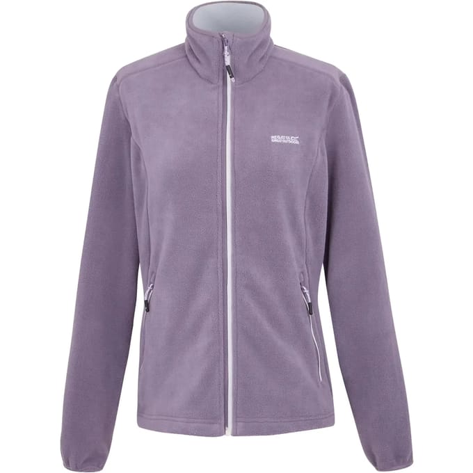 Fleece Wandelen Dames Hoge Kraag Ritszakken Floreo Iv