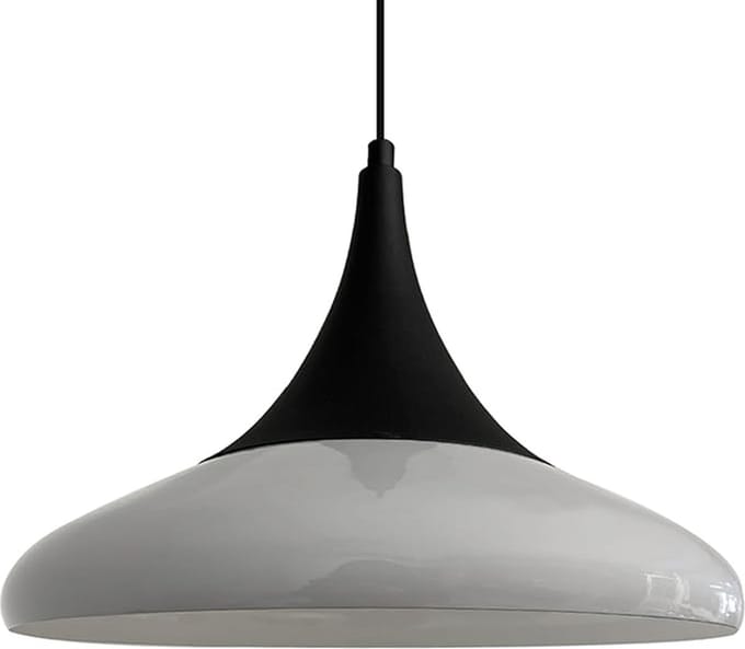 Bamyum Paladin Metalen Hanglamp Ø35cm, Moderne Grijs Hanglamp