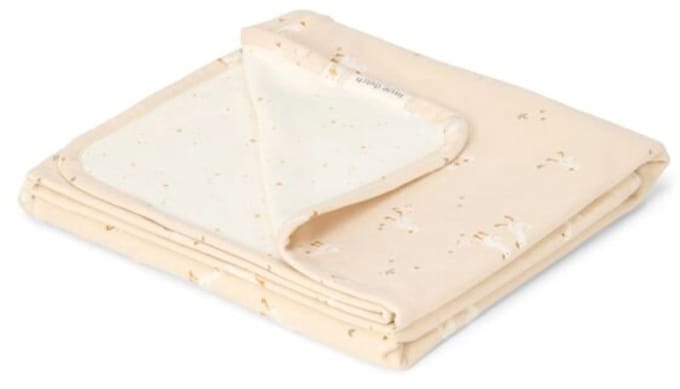 Wiegdeken - Beige - Little Goose - Moon & Stars