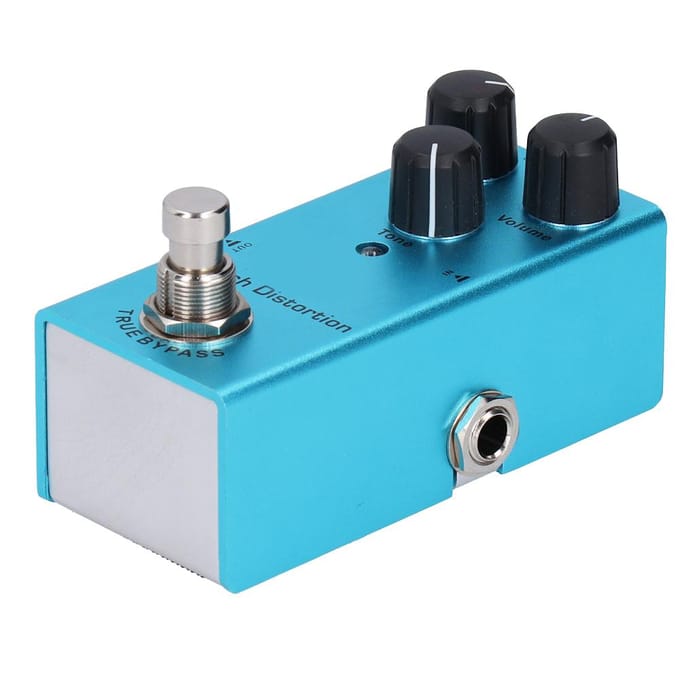 Elektrische Gitaar Effectpedaal Crunch Distortion Mini True Bypass Aluminiumlegering DC 9V JDF?3 black