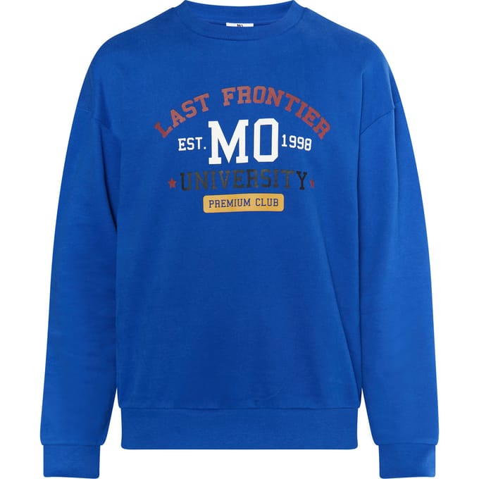 Mo Sweatshirt Heren KONING BLAUW