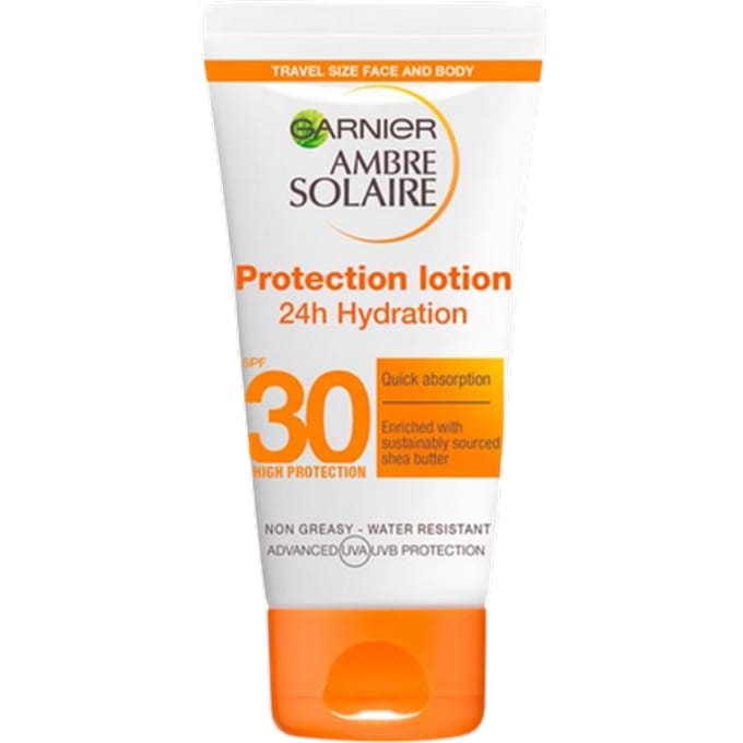 Garnier Ambre Solaire 24H Hydration SPF 30 Zonbescherming Lotion - 50 ml