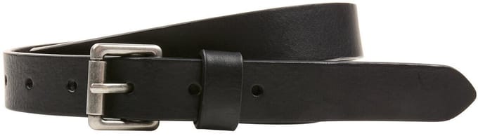 camel active Leren riem met glad oppervlak - Maat - Zwartwomenswear-90