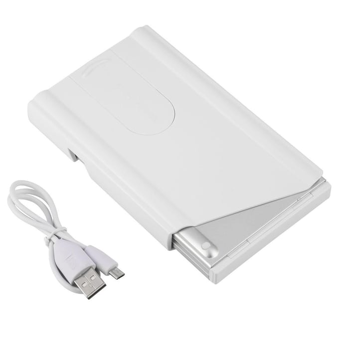 Draagbaar Magnetisch Opvouwbaar Draadloos Bluetooth Toetsenbord voor Android IOS Windows white