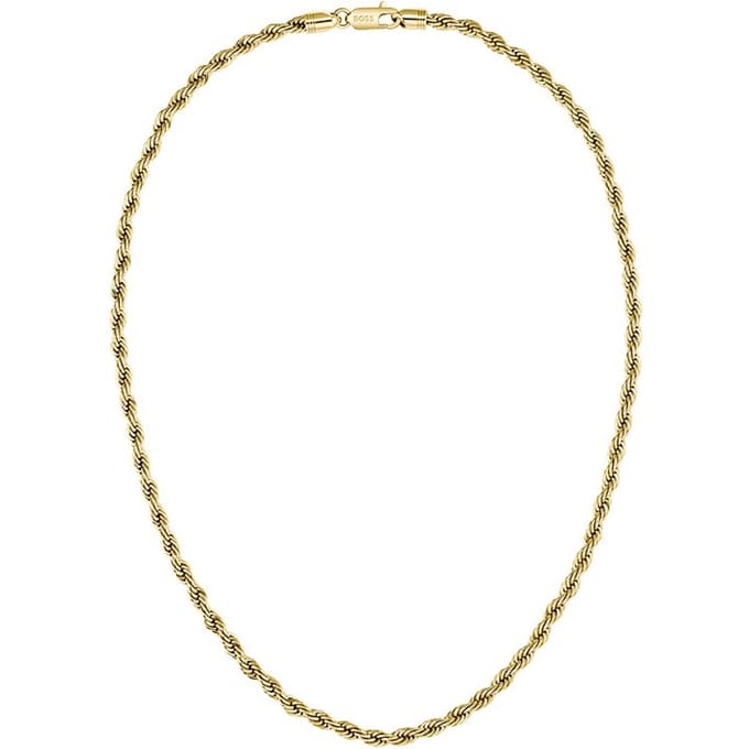 Hugo Boss Heren Ketting Staal HBJ1580840 55cm