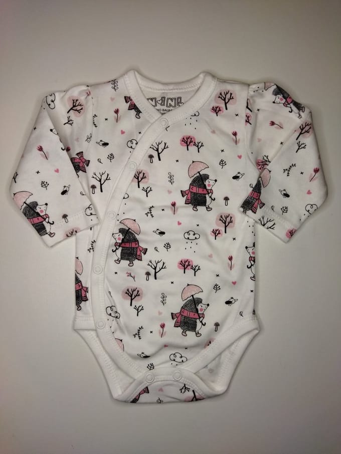 Nini - Rompertje Nova - Omslagromper - Overslagromper - Maat 56 - 0 t/m 2 maanden