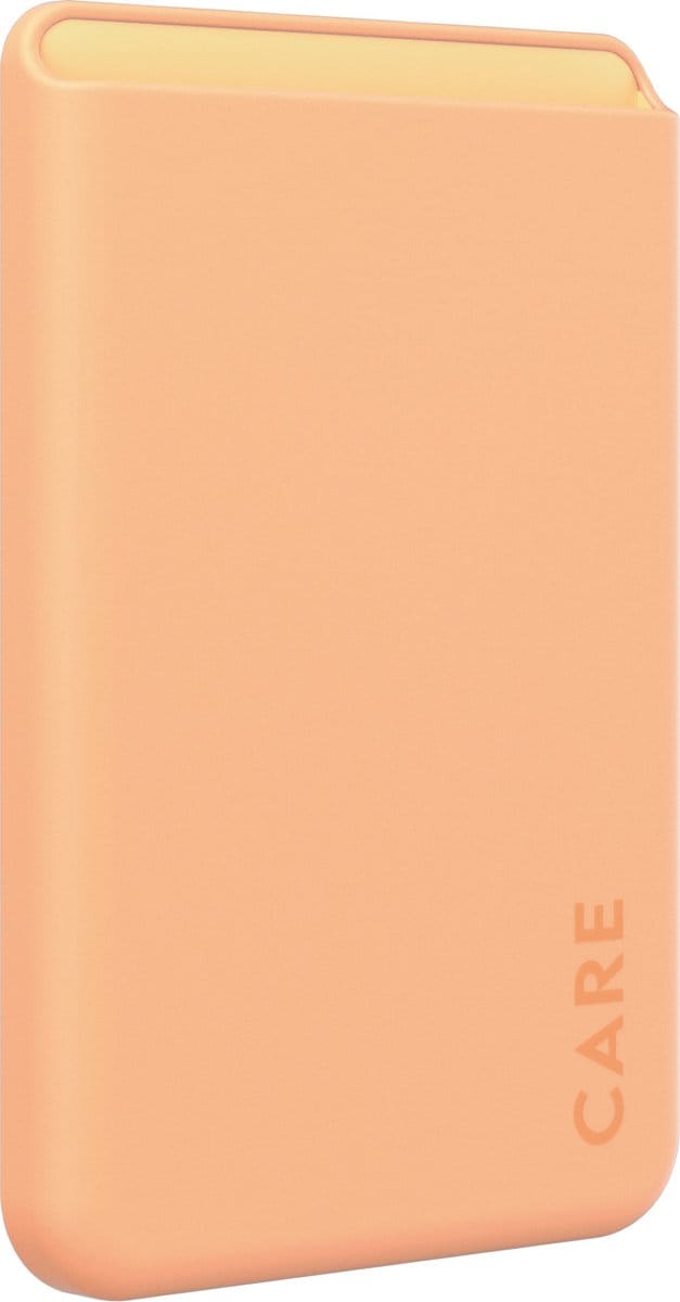 CARE by PanzerGlass Fashionable Card Holder Peachy iPhone