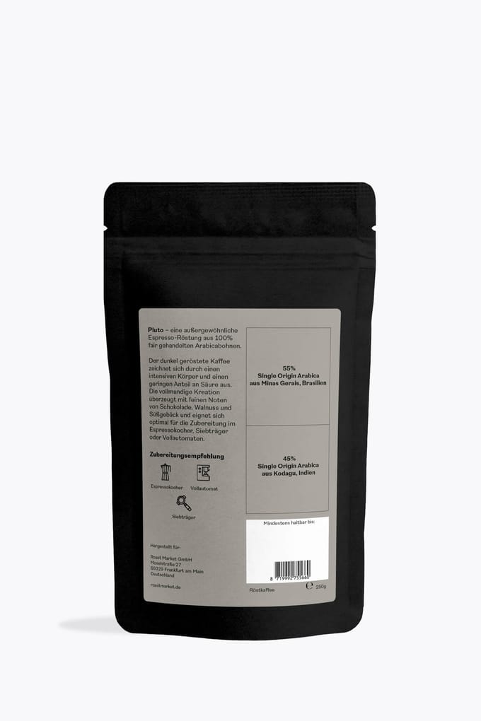 Schwarzmond Pluto 250g