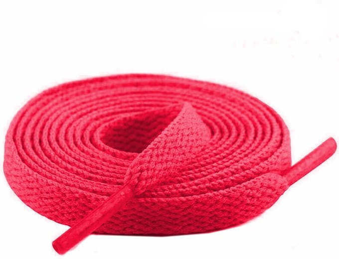 New Age Devi - 2 Paar Mooie schoenveters | 100 cm | Rose Red