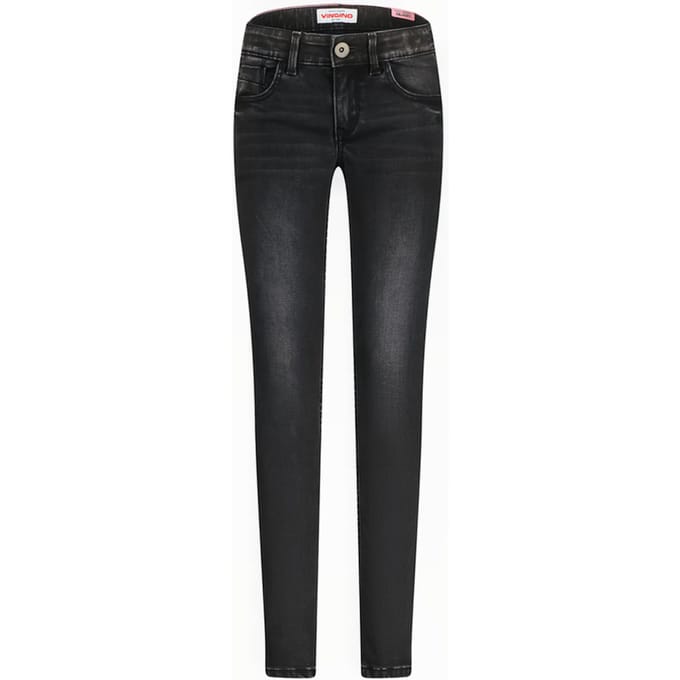 Vingino Alice Black Vintage Maat: 7 | Spijkerbroeken Outlet | Unisex | Zwart