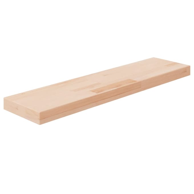 vidaXL - Plank - 80x20x4 - cm - onbehandeld - massief - eikenhout
