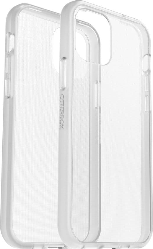 OtterBox React case + Trusted Glass screenprotector geschikt voor iPhone 12 / iPhone 12 Pro - Transp