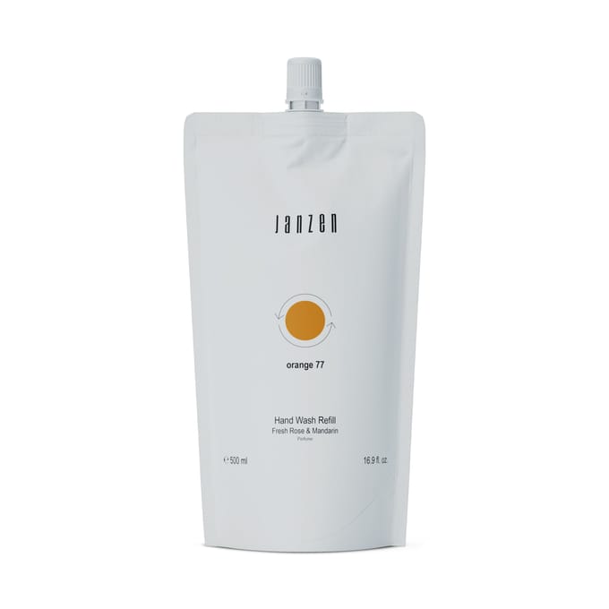 JANZEN – Hand Wash Refill - Orange 77 – 500 ml