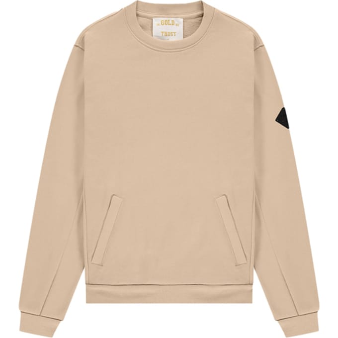 In Gold We Trust The Heart Savannah Tan Größe: L | Pullover Outlet | Unisex