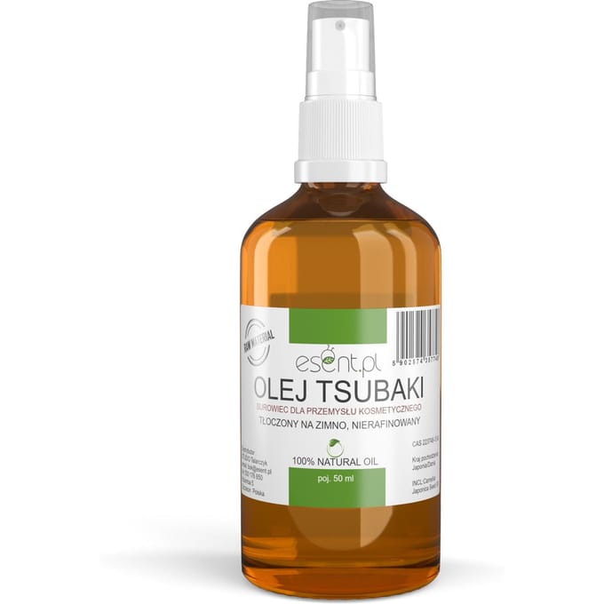 Tsubaki-olie, ONGERAFFINEERD, koudgeperst 50 ml